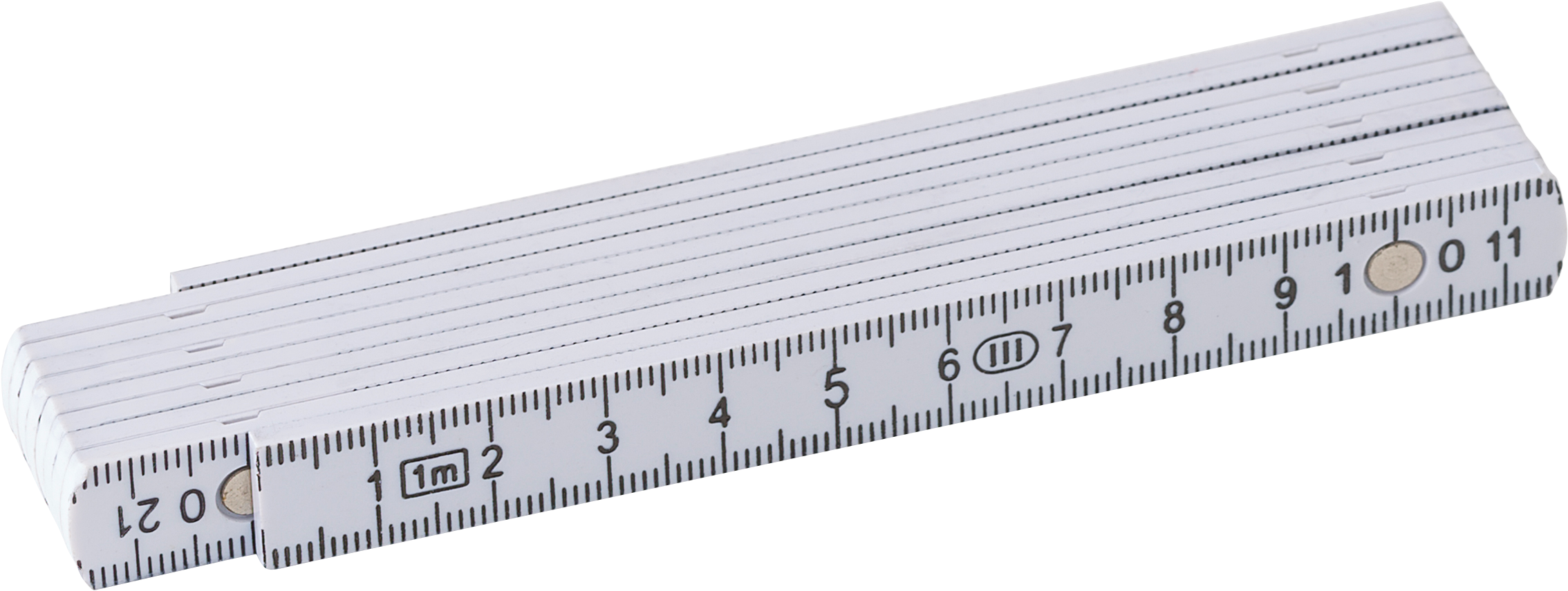 Ruler Scale Drafting Stick Rulers Tools Architect Metric Flexible Folding Sewing Meter Straight Slide Small Metal Yard, Size: 43.5x2.8x0.02cm