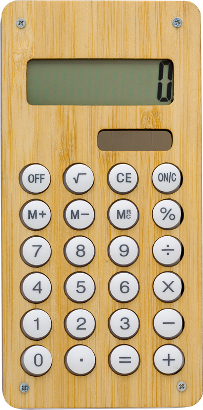 Bamboo calculator 710931_823 (Bamboo)