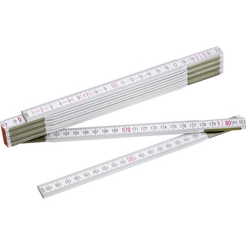 Stabila wooden folding ruler (2m)