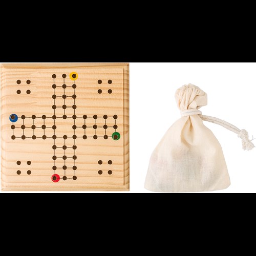 Ludo - Wooden Classic Game-136V
