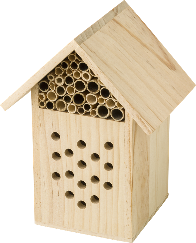 Wooden bee house 737168_011 (Brown)