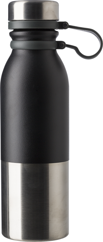 Stainless steel bottle (600 ml) Double walled 738371_001 (Black)