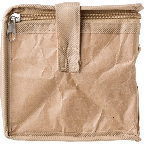 Paper woven cooler bag