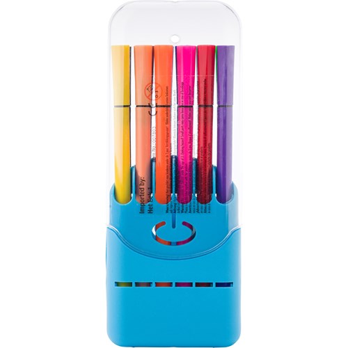 12 Water-based felt tip pens