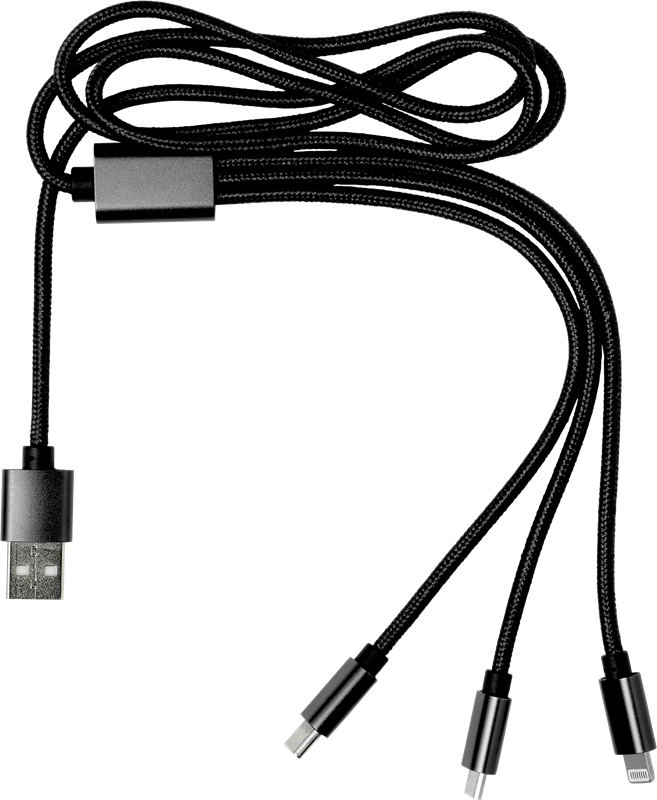 USB charging cable 8597_001 (Black)