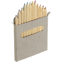 Coloured pencil set (12pc) 2468_003 (Grey)