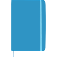 Notebook soft feel (approx. A5) 3076_018 (Light blue)