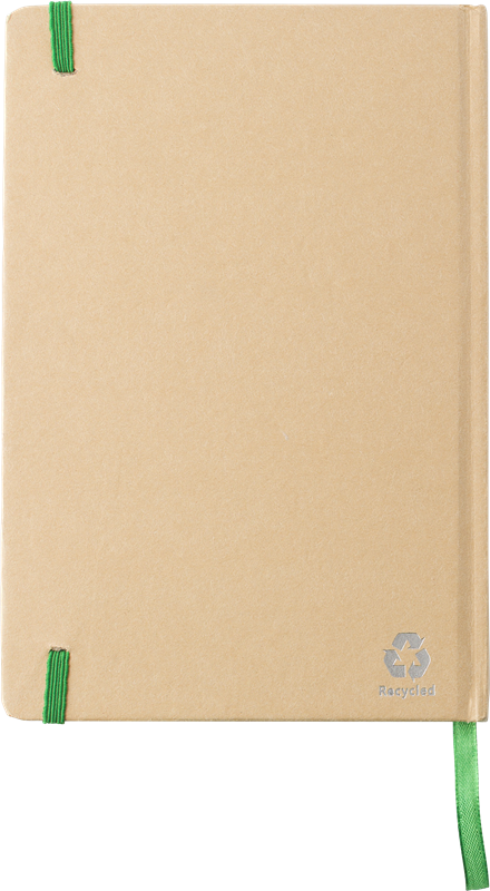 Recycled paper notebook (approx. A5) 818553_019 (Lime)