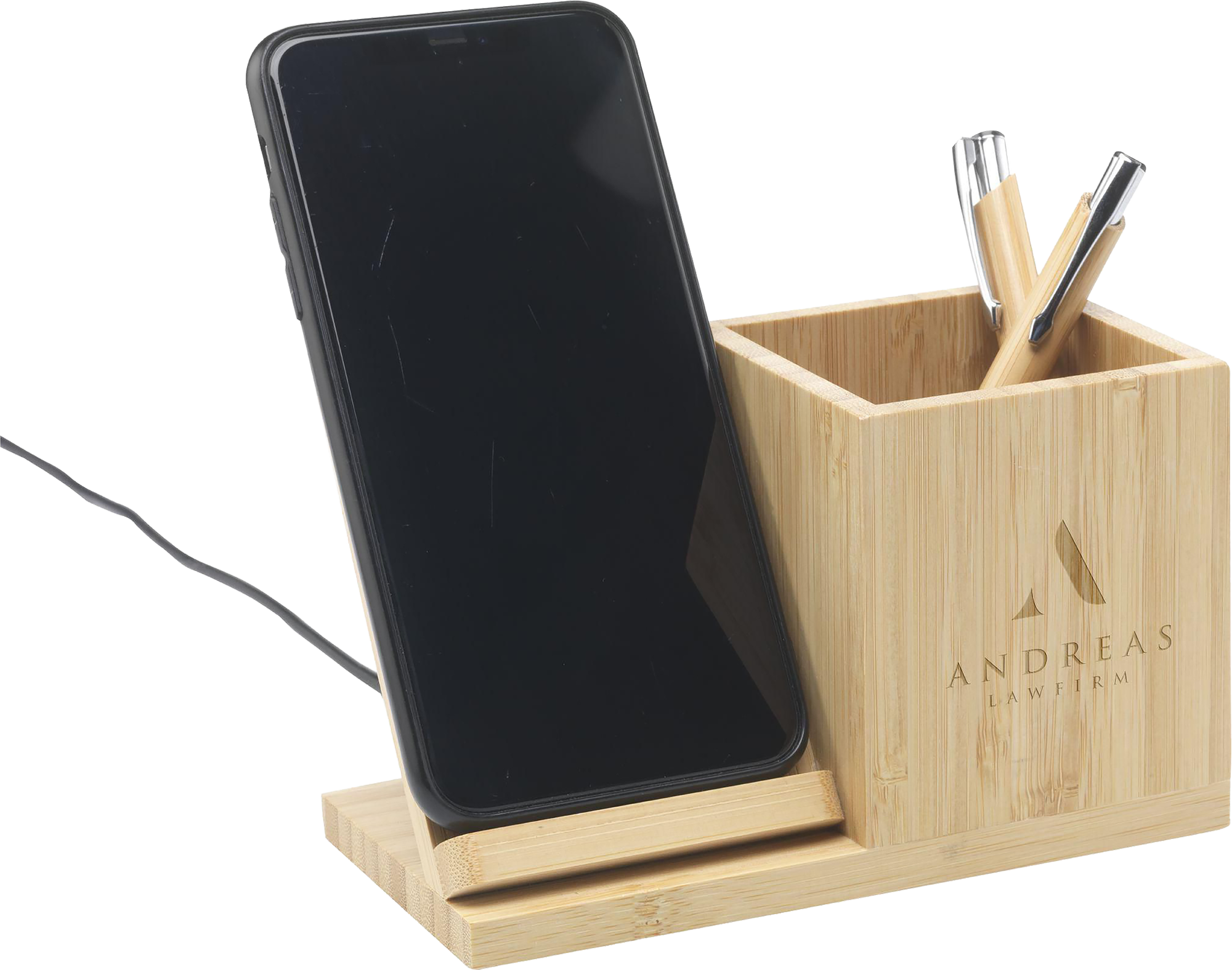 Picture of Bamboo charger and pen holder