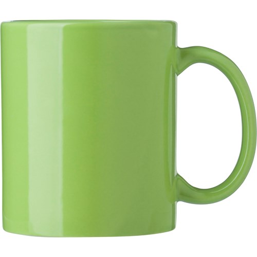 Coloured ceramic mug (300ml)
