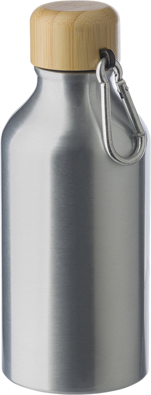 Aluminium bottle (400ml) Single walled 864840_032 (Silver)