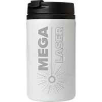 Double walled steel thermos cup (300ml) 8385_002 (White)