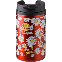 Double walled steel thermos cup (300ml) 8385_008 (Red)