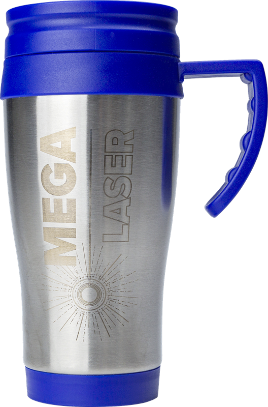 Steel travel mug (420ml) 4603_005 (Blue)