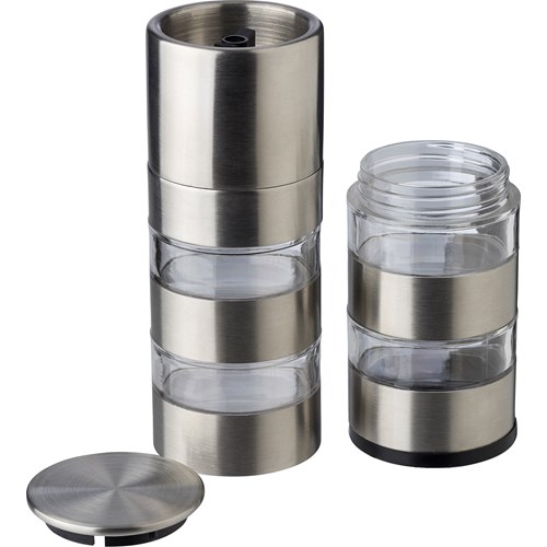 Stainless steel spice grinder