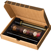 Wine & Chocolate (3pc Glass Tube Giftbox) T0102_