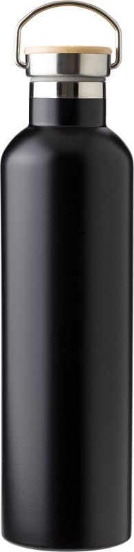 Stainless steel double walled bottle (1L) 966256_001 (Black)