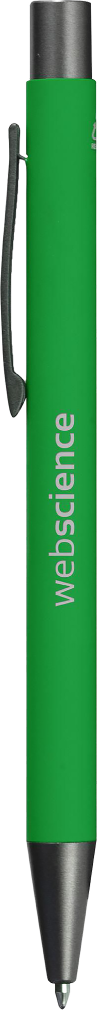 Picture of Soft touch recycled aluminium ballpen
