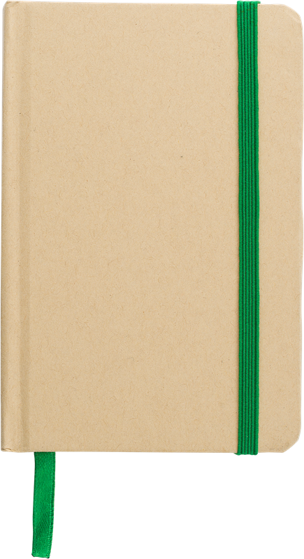 Kraft notebook (A6) 970665_019 (Lime)