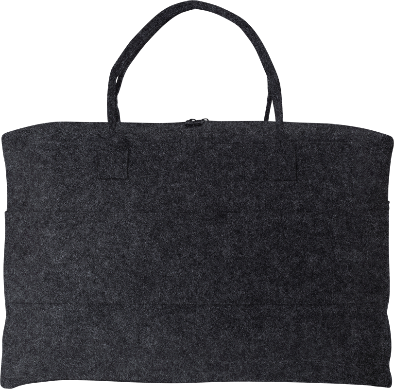 RPET felt duffle bag 970947_491 (Dark Grey)