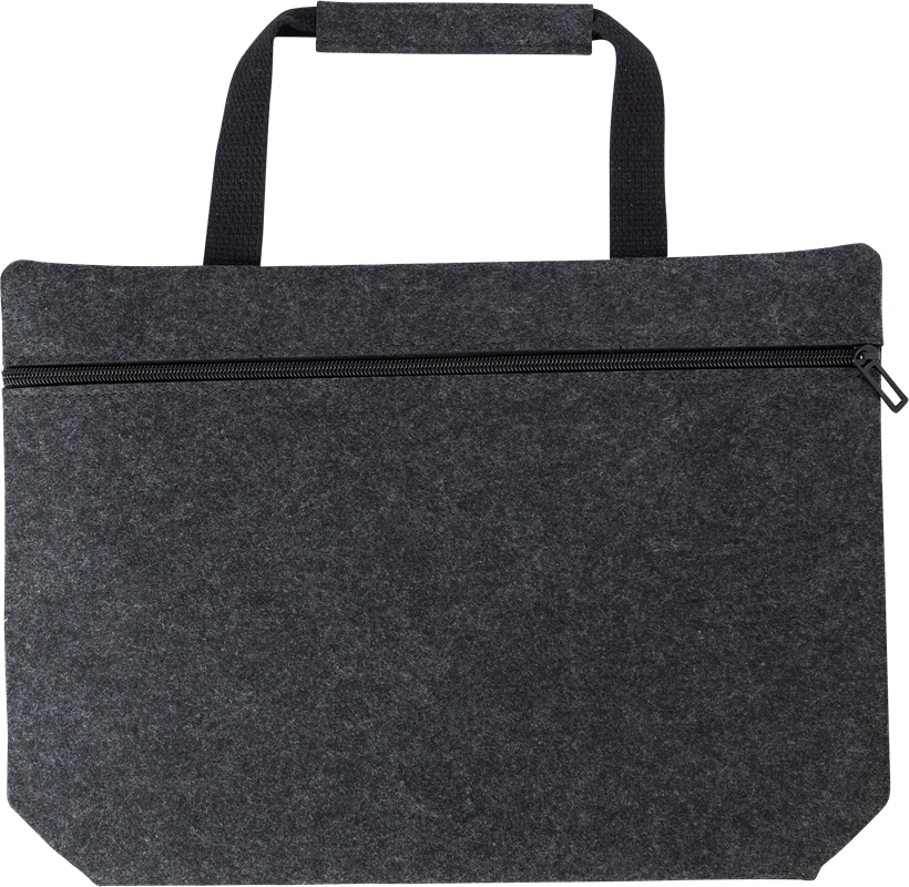 RPET felt document bag 970960_491 (Dark Grey)