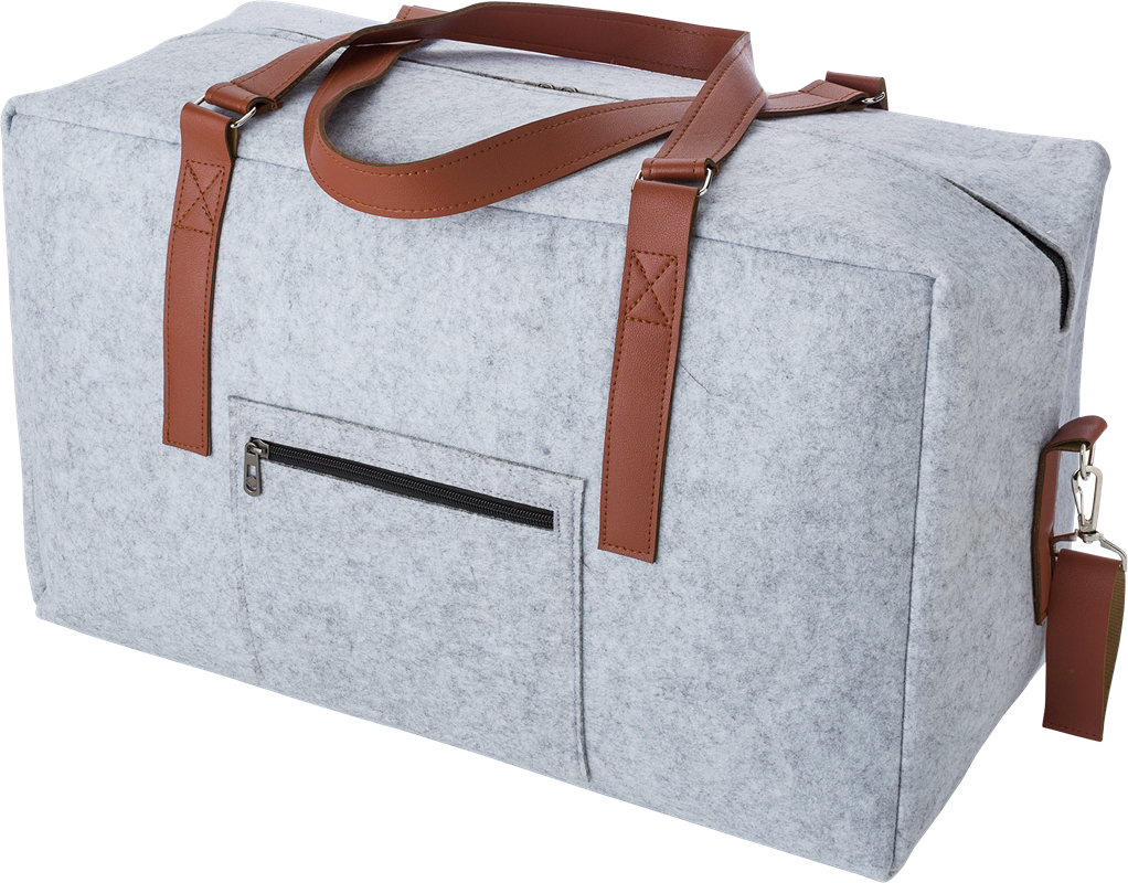 RPET felt travel bag 971799_027 (Light grey)