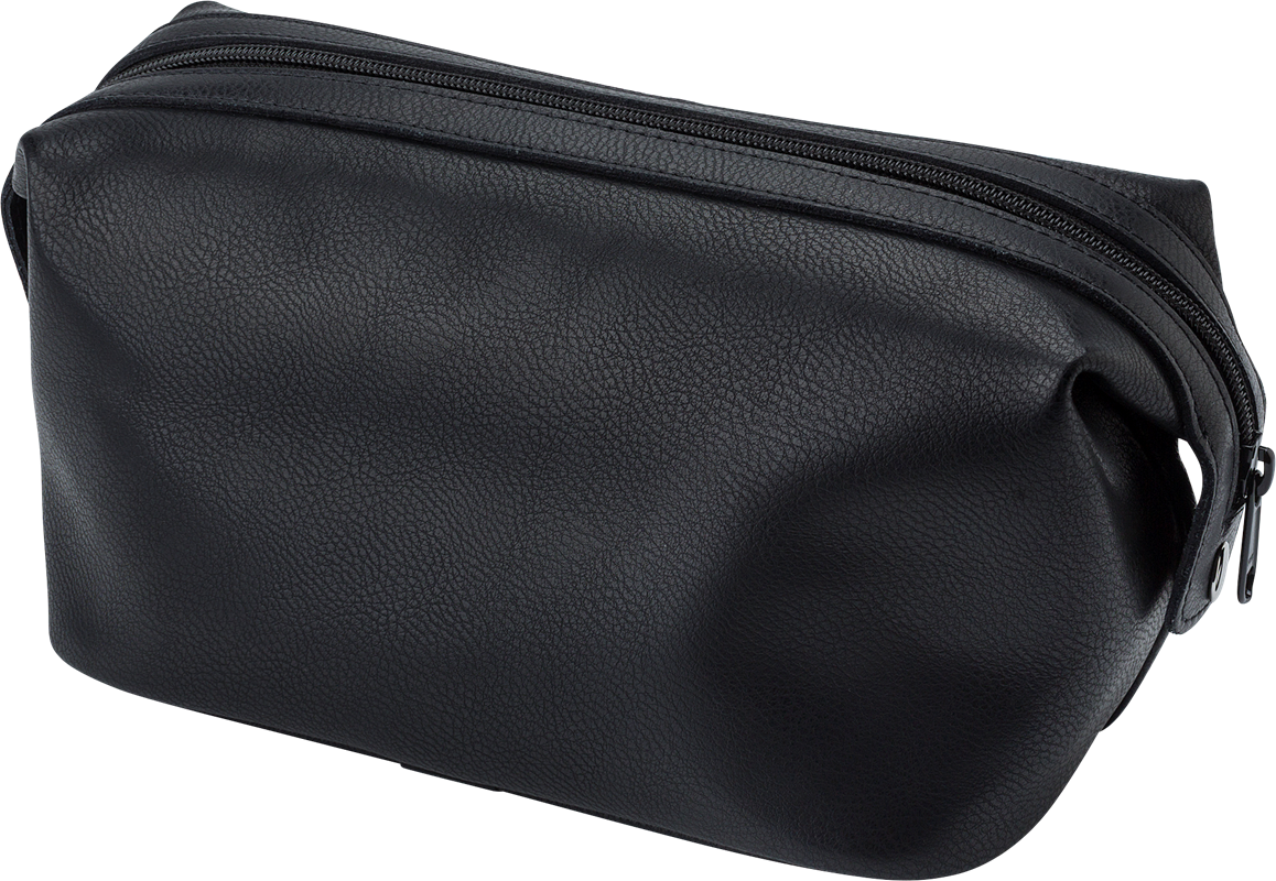 Leather toiletry bag 971810_001 (Black)