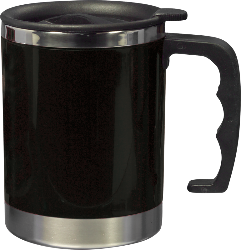 Stainless steel mug 4658_001 (Black)