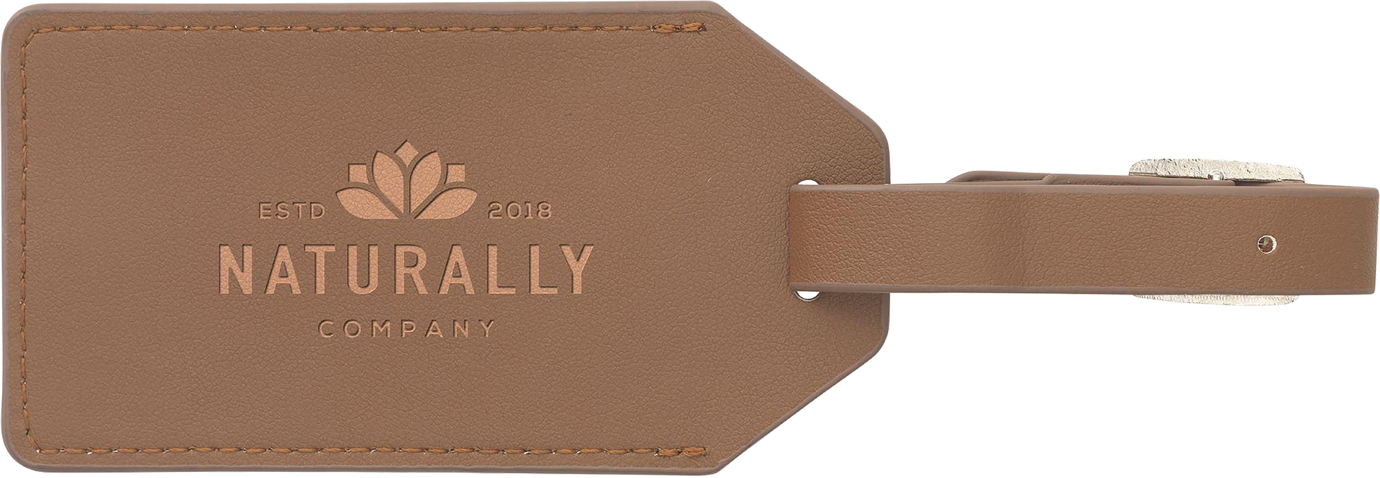 Picture of Vegan pineapple luggage tag