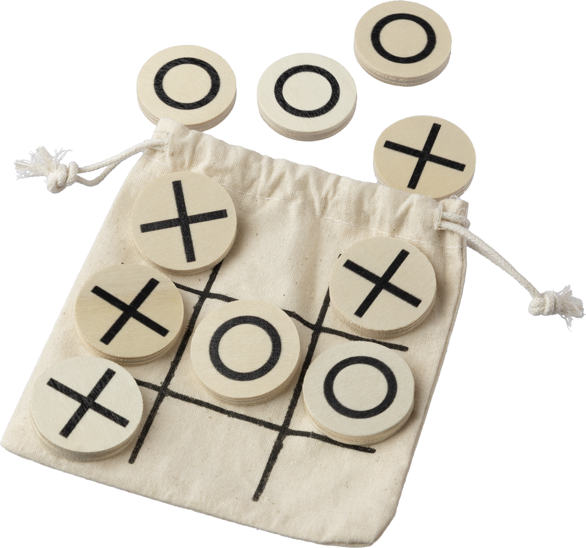 Picture of Wooden tic-tac-toe game