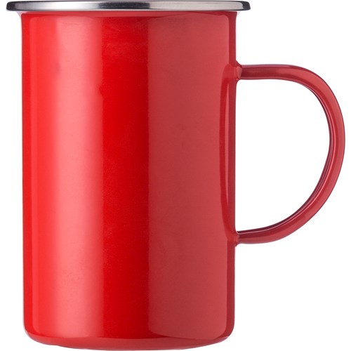 Enamelled steel mug (550ml)