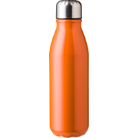 Recycled aluminium bottle (550ml) Single walled 1014888_007 (Orange)