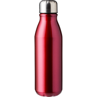Recycled aluminium bottle (550ml) Single walled 1014888_008 (Red)