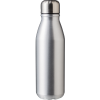 Recycled aluminium bottle (550ml) Single walled 1014888_032 (Silver)