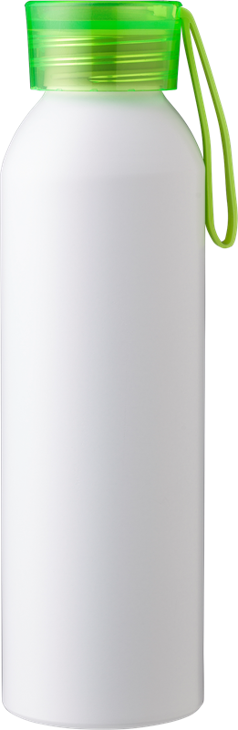 Recycled aluminium bottle (650ml) Single walled 1014891_019 (Lime)