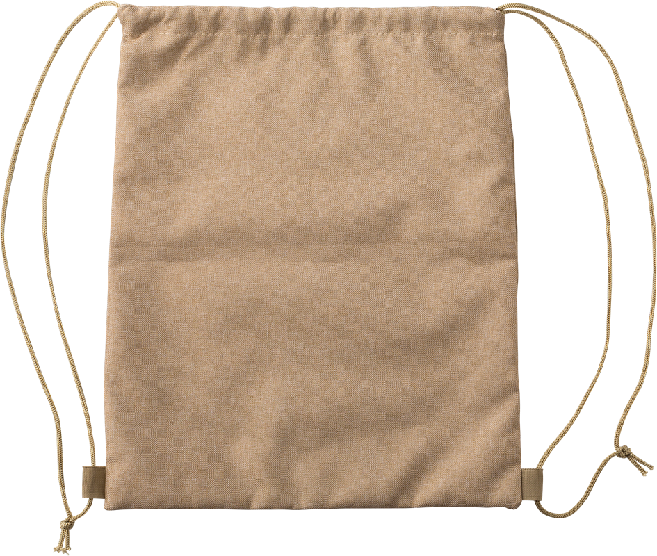 RPET drawstring bag 1015144_013 (Khaki)