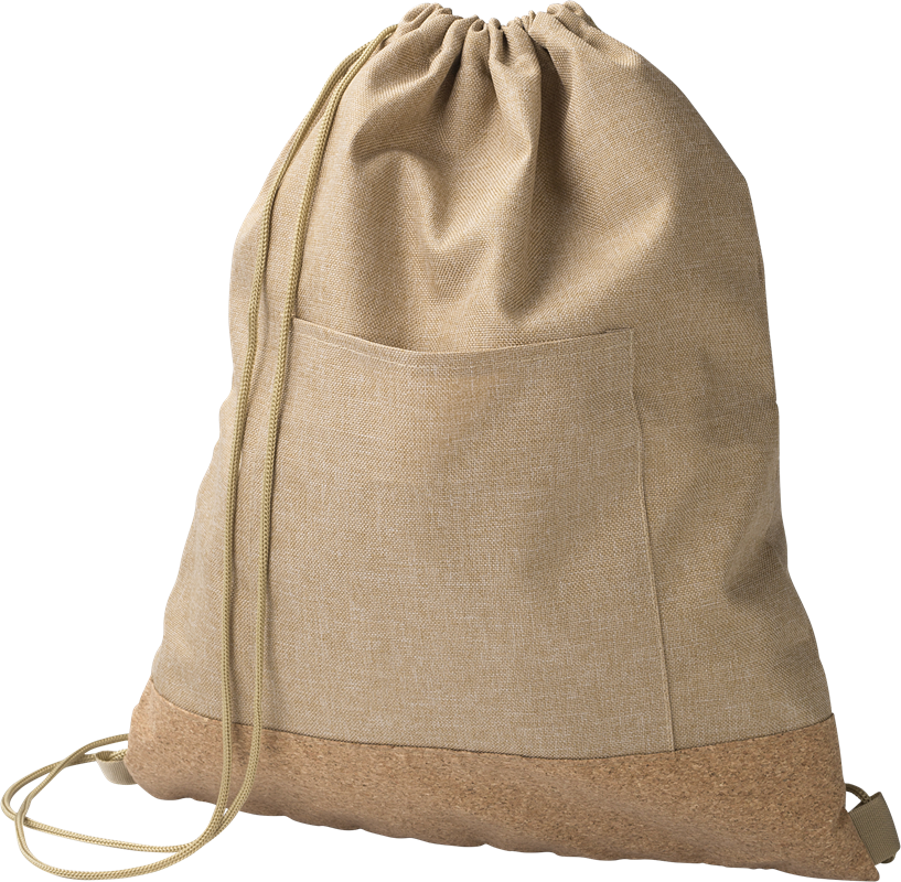 RPET drawstring bag 1015144_013 (Khaki)