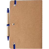 Recycled carton notebook (A5) 1015152_023 (Cobalt blue)
