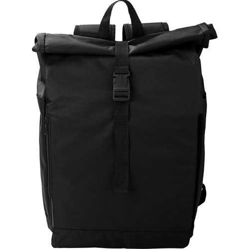 RPET roll top backpack