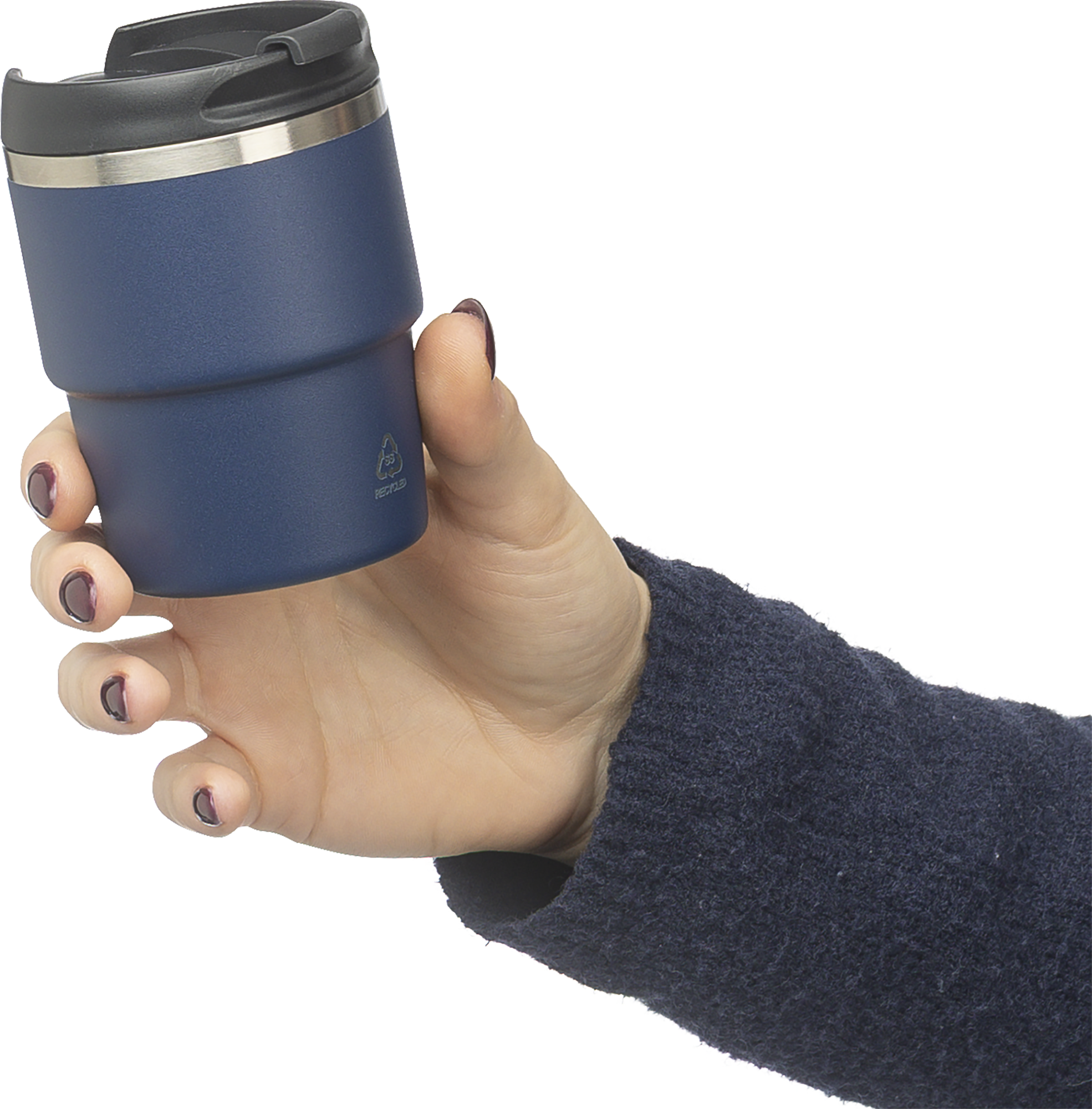 Picture of Recycled double walled mug (175ml)