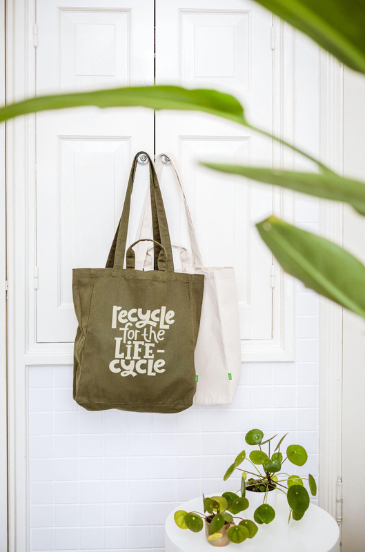 Organic cotton canvas bag (280 gsm/8.26oz) 265231_402 (Olive green)