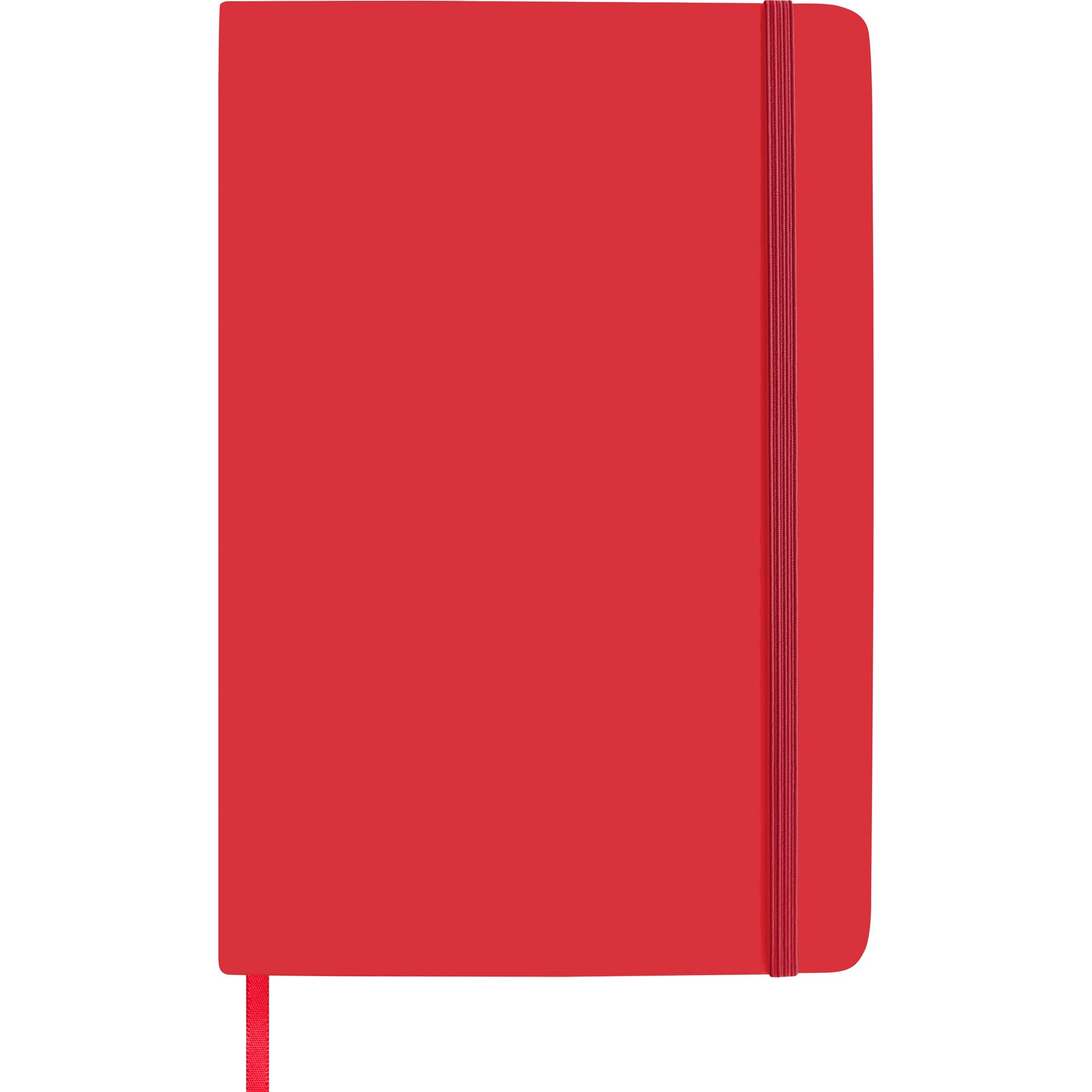 Notebook with blank pages (approx. A5)