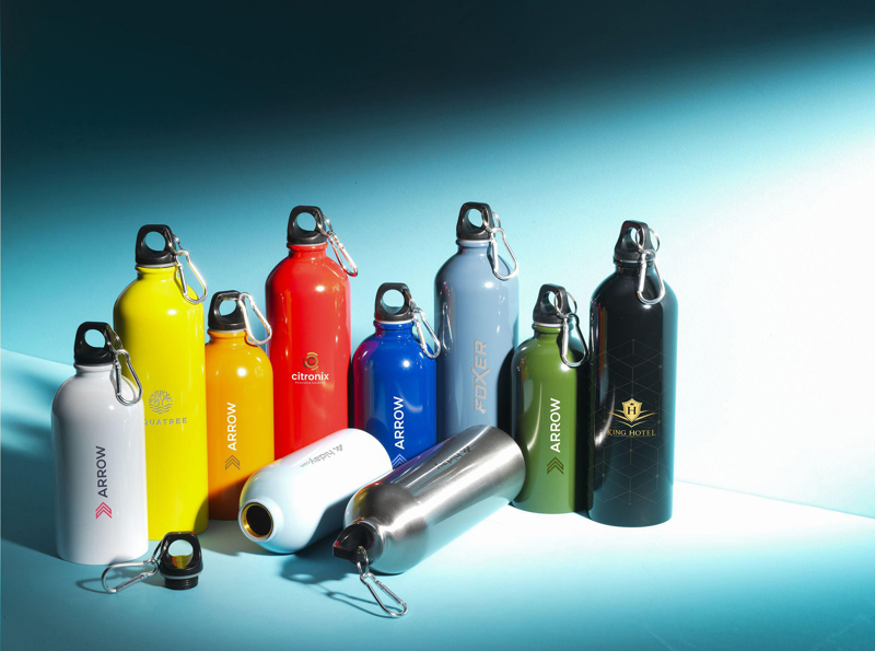 Recycled stainless steel bottle (500ml) 262880_032 (Silver)