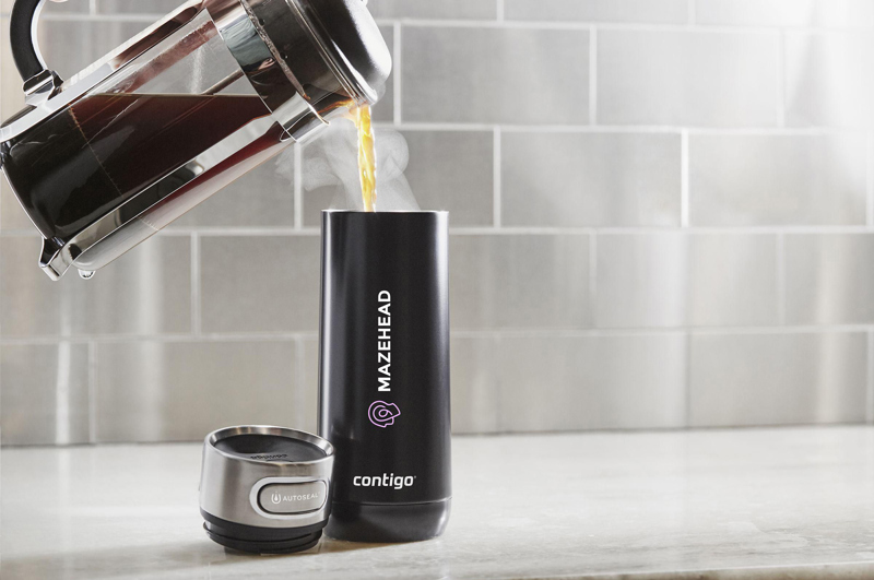 Contigo® Luxe AUTOSEAL® double walled cup (470ml) 262010_001 (Black)