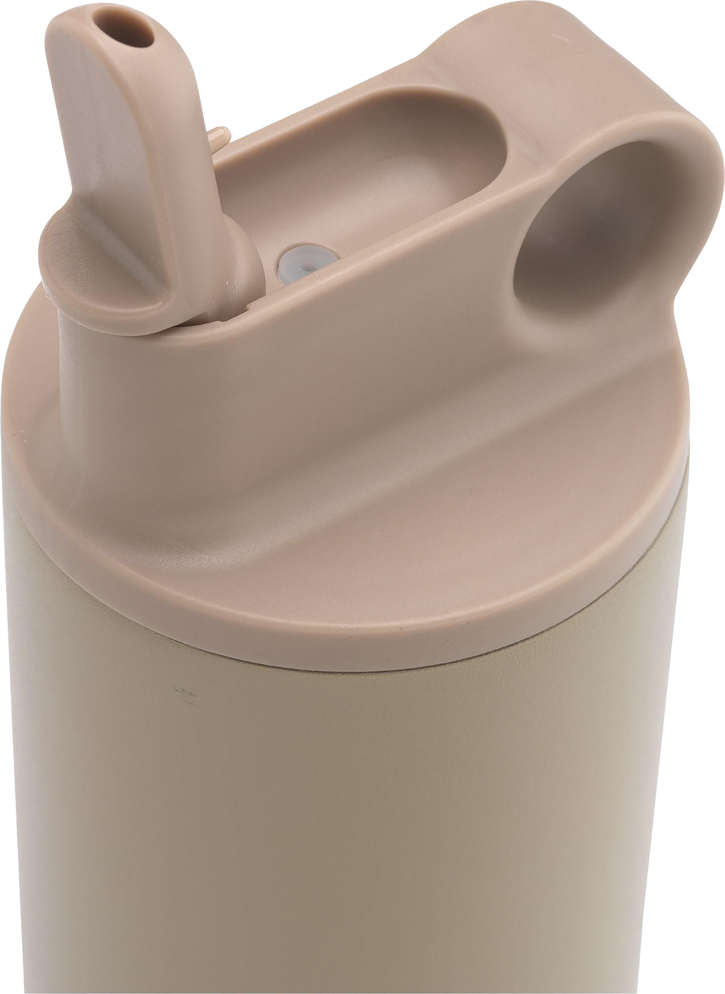 Picture of Recycled stainless steel bottle with straw (800ml)