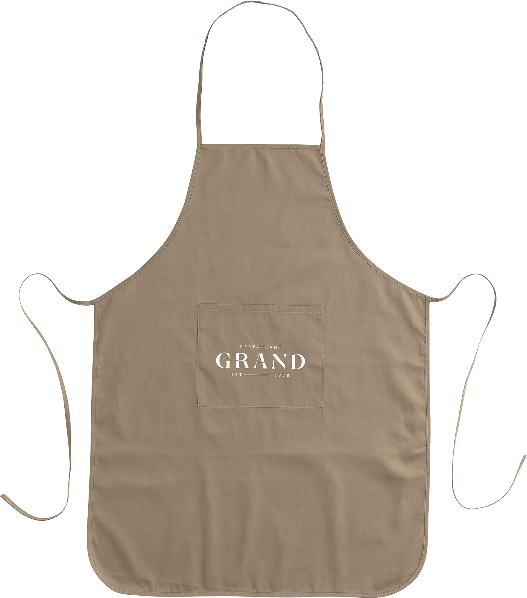 Picture of Recycled cotton apron (170gsm)