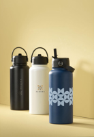 Recycled stainless steel bottle (900ml) 262747_125 (Ocean blue)