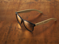 Sunglasses with bamboo arms 263098_001 (Black)