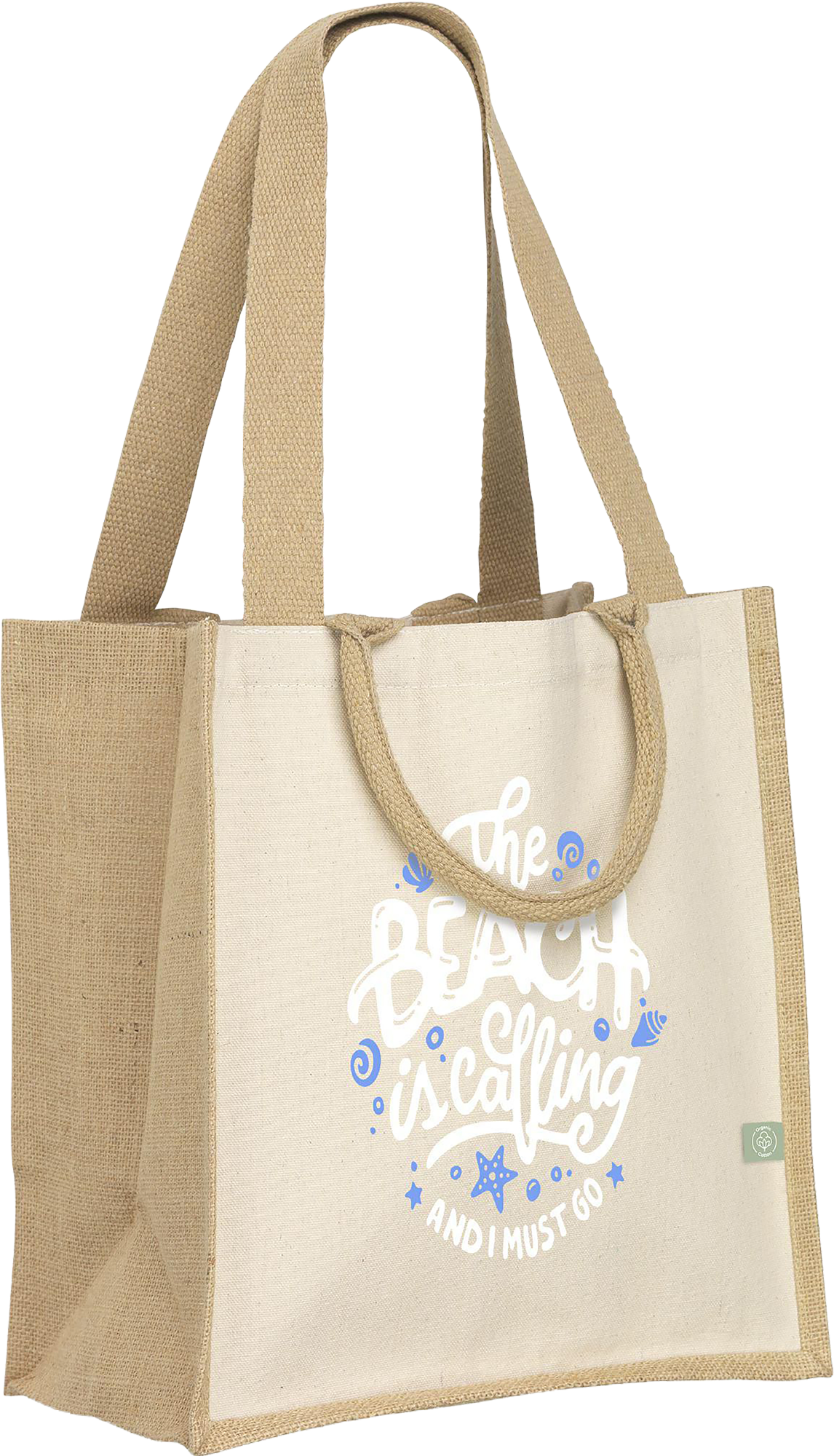 Picture of Organic jute and  cotton bag (320gsm/9.4oz)