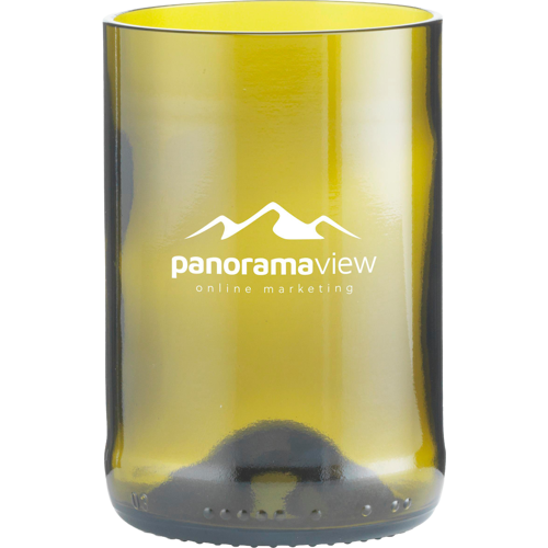 Rebottled® glass tumbler (400ml)